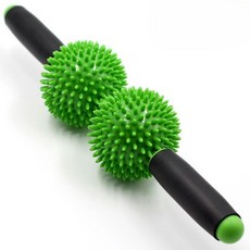 고슴도치 스파이키 롤러 정강이 트윈 스토브 운동기구 스트레칭 근육이완