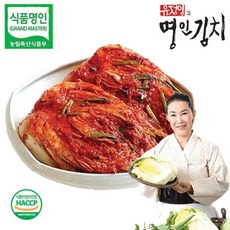 [유정임] 명인김치 배추김치, 1개, 3kg