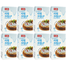 선인 사워크림 1KG 8팩, 8개