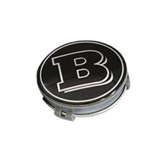 [주주파츠몰] 벤츠 알루미늄 휠캡 클립형 75mm 전차종 최다 디자인 모음 호환 용품, 브라부스 휠캡, 1개