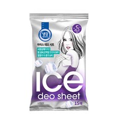 냉감테라피 아이스 데오드란트 시트, 87g, 2개