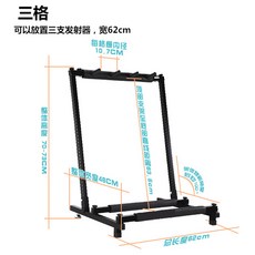 총 핸드건 건 권총 총기 거치대 스탠드 진열대 선반, AA_표준 구성
