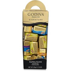 Godiva 고디바 나폴리탄 각종 초콜릿 Napolitains Assorted, 1개, 225g