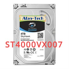 Sea-Gate NAS 하드 드라이브 Exos 3. 5인치 SATA3 18TB 16TB 12TB 10TB 6TB 4TB 6 GBs 7200RPM, [04] 4TB ST4000VX007 - 12테라하드