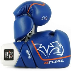 미국 직배송 위닝글러브 복싱 RIVAL Boxing RS1 2.0 울트라 프로 스파링 장갑 레이스업 클로저 - 초저항 극세사 부드러운 내부 라이닝 및 고밀도 패딩, [02] 16온스, [02] 파란색