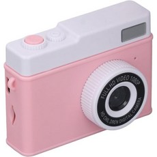 1080P 디지털 카메라 48MP 8배 줌 HD 비디오 캠코더 2인치 TFT 컬러 화면 MP3 재생 지원 셀피 브이로그용 흔들림 방지 여행용 카메라(녹색), Pink
