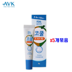 AVK 알로에베라 코쿨 코막힘 코뻥 답답한코 건조한코 코크림 알레르기성 계절성 비염 콧물 자연추출물 페퍼민트오일 유칼리투스잎 액상 오일 크림 코건강 어린이 청소년 수험생 저자극 상쾌한 콧속 코막힘해결, 5개