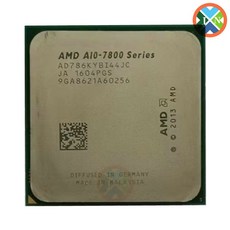 CPU AMD A10Series A10 7860 K 3.6 GHz 쿼드 코어 프로세서 AD786KYBI44JC 소켓 FM2, 한개옵션0