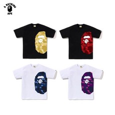 베이프 BAPE 정품 / 컬러 카모 사이드 빅 에이프 헤드 반팔티 COLOR CAMO SIDE BIG APE HEAD TEE