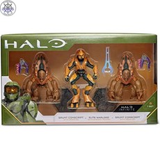 [ HALO ] Halo 4 'Villain 3 그림 팩 - 엘리트 군주와 2 개의 껄끄 러스트 징집, 1개