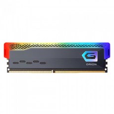 게일 DDR4 2666 CL19 ORION RGB 16GB 데스크탑용 GAOSR416GB2666C19SC, GAOSR416GB2666C19SC(Gray)