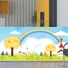 창문교회시트지