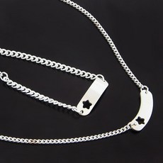 은목걸이팔찌세트