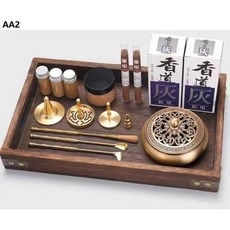 향기 디퓨저 분수 역류 아로마 연기 감지기 거치대, AA2, 1개