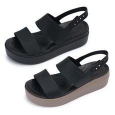 (CROCS) CROCS BROOKLYN LOW WEDGE W 웨지 샌들 (womens) 2종 택1