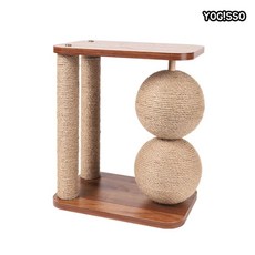  혼자있는 고양이선물 삼줄볼 수직형 기둥 캣초딩 냥오름 