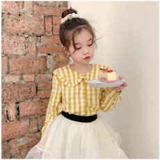 버버리키즈블라우스