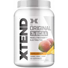 뉴 엑스텐드 BCAA Xtend 6가지 맛 모음 필수 아미노산 함유 90 30 서빙, 09. 망고 매드니스 90서빙(대용량), 1개, 1.332kg