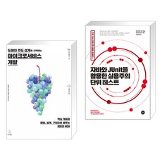 도메인 주도 설계로 시작하는 마이크로서비스 개발 + 자바와 JUnit을 활용한 실용주의 단위 테스트 (전2권)