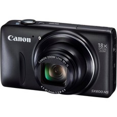 캐논 컴팩트 디지털 카메라 PowerShot SX740 HS 실버 40 배 광학 줌, 블랙