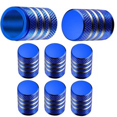타이어 밸브 캡 스템 커버 자동 휠 자동차 오토바이자전거용, 5.TYPE B- Blue, 1개