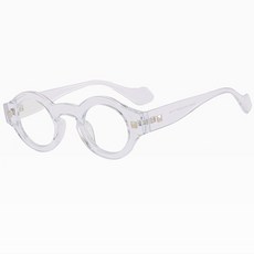 유니크 모던 가벼운 남녀공용 김구 원형 뿔테 안경테 F239