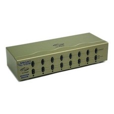 VX-8208F 모니터 매트릭스 분배기 2대8 VGA 오디오 미 인터넷케이블 lope, 1개