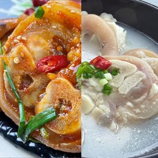 국내산 우족 숯불 사골 2kg 숯불찜소스 400g, 1개