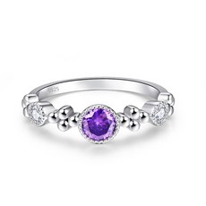 국산자수정반지