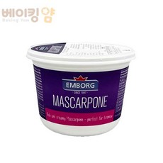 엠보그 마스카포네 치즈, 500g, 1개