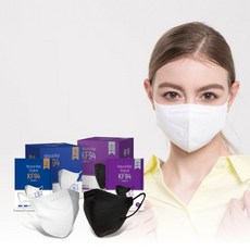 찐 KF94마스크 화이트 블랙 대형 50매 여름용 얇고 편안한 새부리형마스크 샘플구매가능, 찐마스크 KF94 화이트 대형 50매(무료배송)