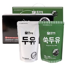 [총각네]각네 검은콩 담백한두유20봉쑥두유15봉 리뷰후기