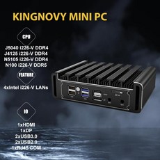가정 및 비즈니스용 슈퍼 딜 보안 방화벽 네트워크 VPN 서버 및 클라이언트 보호 CPU N100 N5105 J4125 N, 한개옵션4, 01 CHINA, 03 UK, 04 J4125 i226-V DDR4, 08 No Ram No Storage
