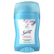 Secret 데오도란트 솔리드 파우더 프레쉬 1.60 oz, 45g, 1개