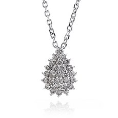 물방울다이아목걸이