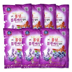 금산 홍삼 블루베리 젤리(300g) x 2봉 / 홍삼 제리, 7개, 300g