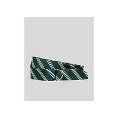 BrooksBrothers (브룩스 브라더스) Brooks Brothers 실크 미니 BB # 1 스트라이프 D 링 리본 벨트 10, 자세한 내용은 참조