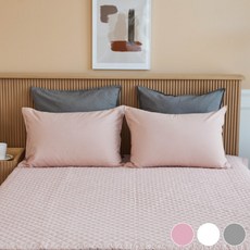 [소프라움] 데이앤 60수 워싱 아사면 스프레드 S (3color), 화이트