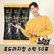 에버청춘 흑도라지청 남성용 스틱, 1박스, 50개입, 10g
