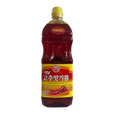 오뚜기 옛날 고추맛기름 1.5L, 1개