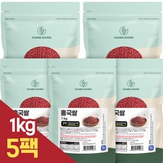 국산 홍국쌀 기능성 건조효모 셀레늄 홍국미 모나콜린K, 5개, 1kg