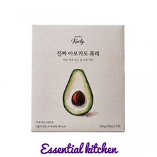 진짜 아보카도 퓨레 100g 2개입 1팩 풍부한 영양소, 진짜 아보카도 퓨레 100g * 2입, 1개, 200g