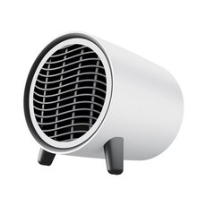 전기 책상 미니 히터 사무실 데스크탑용 작은 공간 개인 히터, 하얀색, 설명한대로