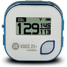 [국내 공식]GOLFBUDDY GB VOICE2S+ 음성형 GPS 거리 측정기 (일본 정규품) (네이비 블루), 네이비 블루, 블루