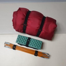 홈앤힐링 캠핑스 고정 압축 밴드 스트랩 탄성 벨트