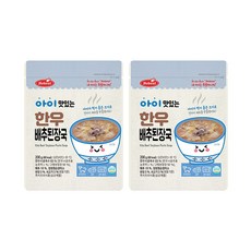 베베스트 아이 맛있는 한우국, 200g, 2개, 배추된장국 - 베베스트국