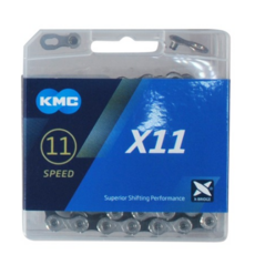 KMC x11 자전거 체인 경량체인 로드체인 엠티비체인 11단 체인, 박스있음 118링크 체인 링크포함 (정품), 1개