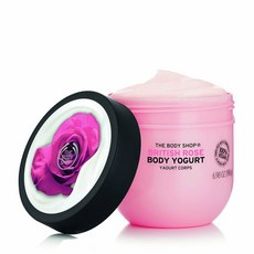 The Body Shop British Rose Body Yogurt 더바디샵 브리티쉬 로즈 바디 요거트 198g, 1세트