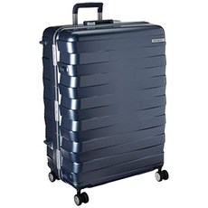 Samsonite Framelock 단단한 표면 확장 가능 회전 바퀴 아이스 블루 대형 28 인치 체크 패턴 포함
