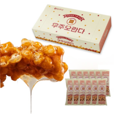 우주오란다 말랑말랑 플레인 강정, 30g, 12개